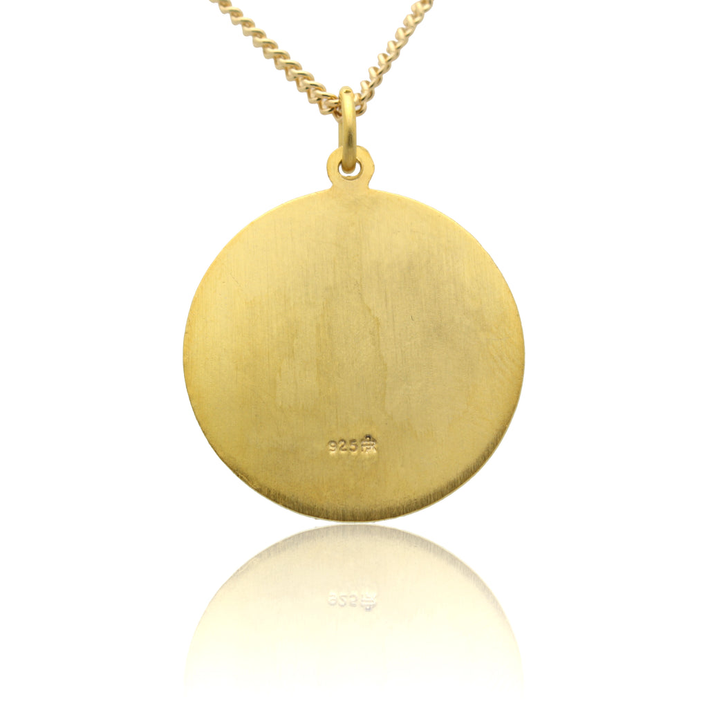 9ct Gold St Christopher Medal and Chain | Mr Allan Jewellers