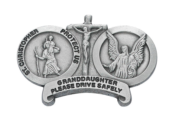 Motorist Prayer Cross Visor Clip - [Consumer