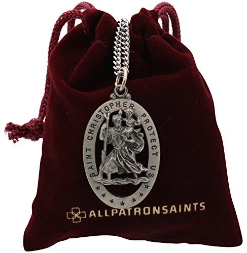 925 Sterling Silver St. Michael Pendant For Men, Archangel Necklace For Dad Husband, Saint Pendant Catholic Jewelry, Protection Medal For Police Firefighter Soldier - Product Details