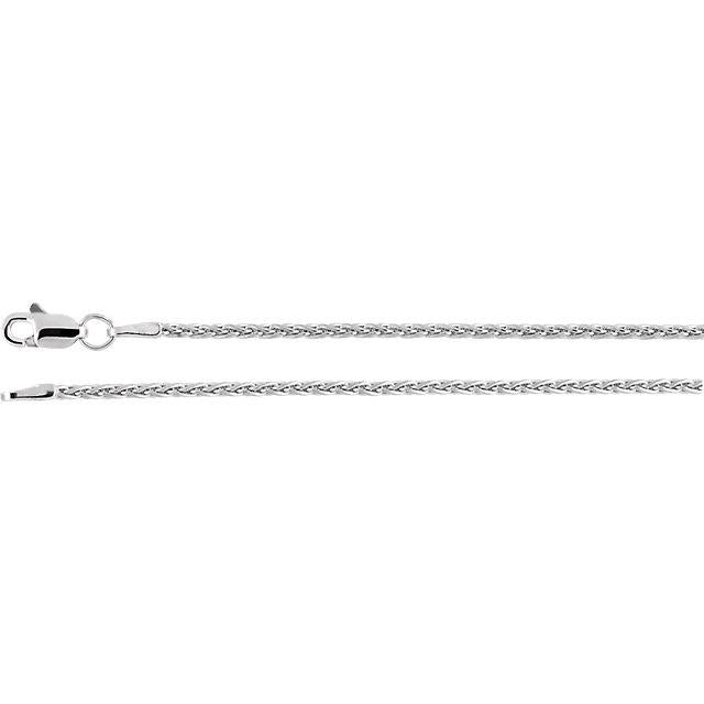 Sterling Silver Wheat Chain