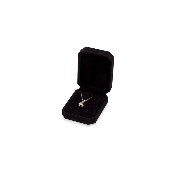 Clip-Corner Black Earring or Pendant Box